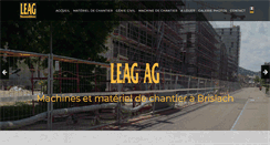 Desktop Screenshot of leag-ag.ch